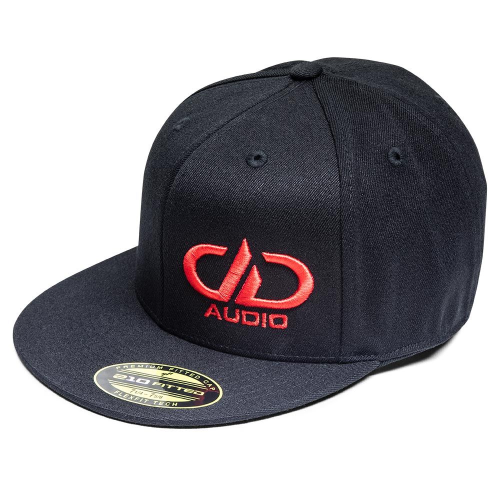 DDA Flexfit Hat Photo - angled to show bill to back