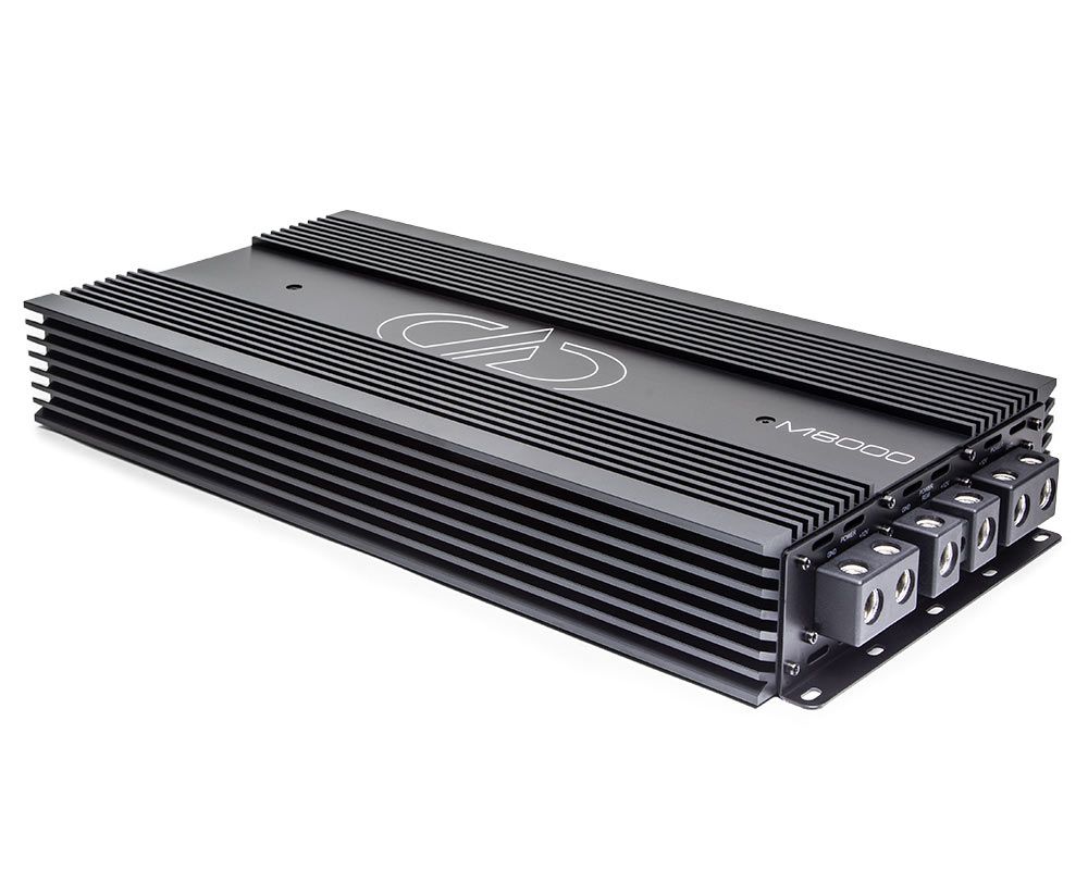 Photo of M8000 Amplifier Angled Front