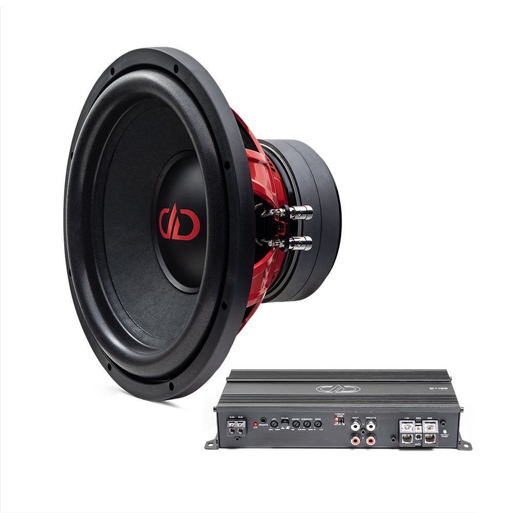 DD Audio gift guide package bundles subwoofer and amp