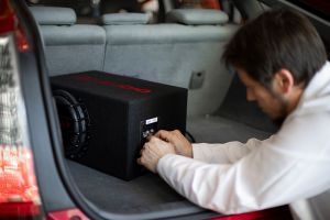 Jabee Toyota Prius Loaded Enclosure Being Installed