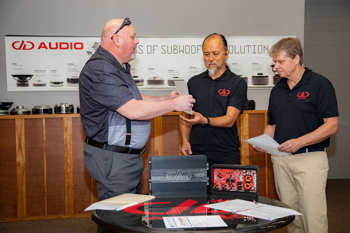 Photo persons at the amp repair apprenticeship signing ceremony