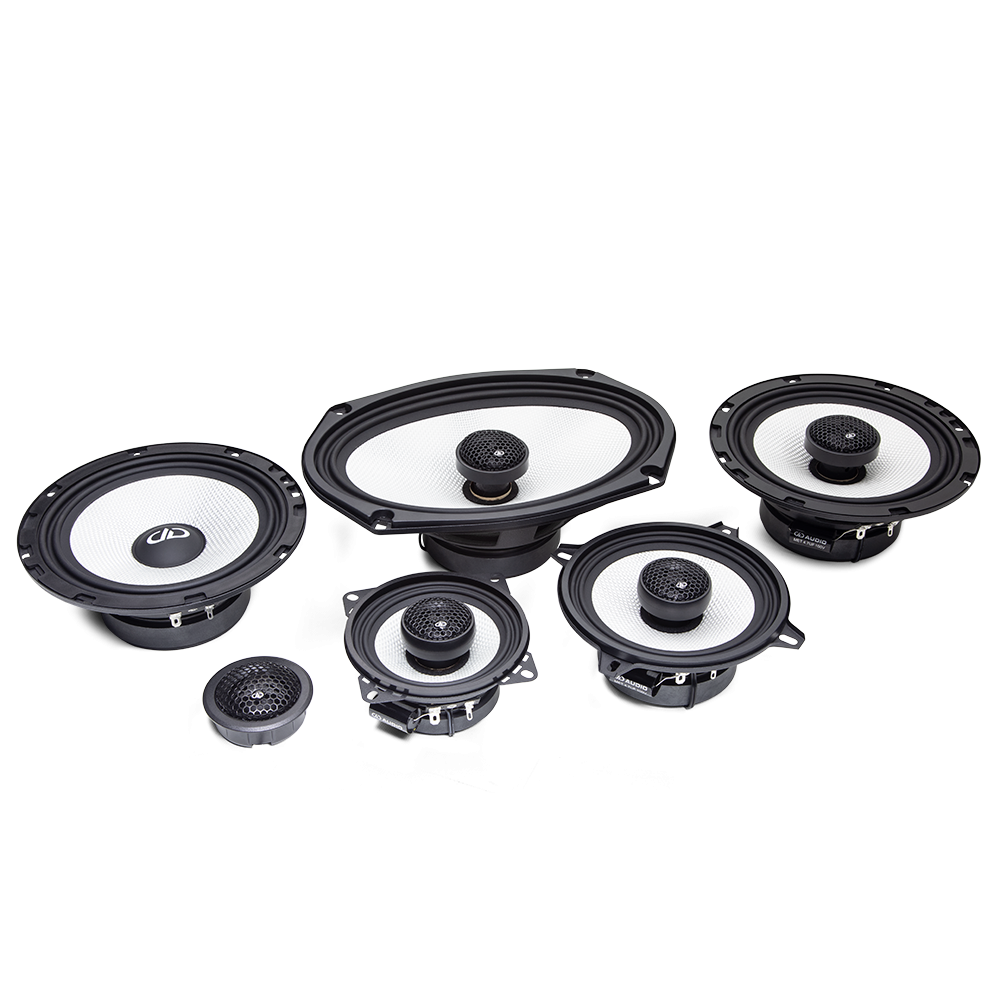 D Series coaxial and component speakers family photo