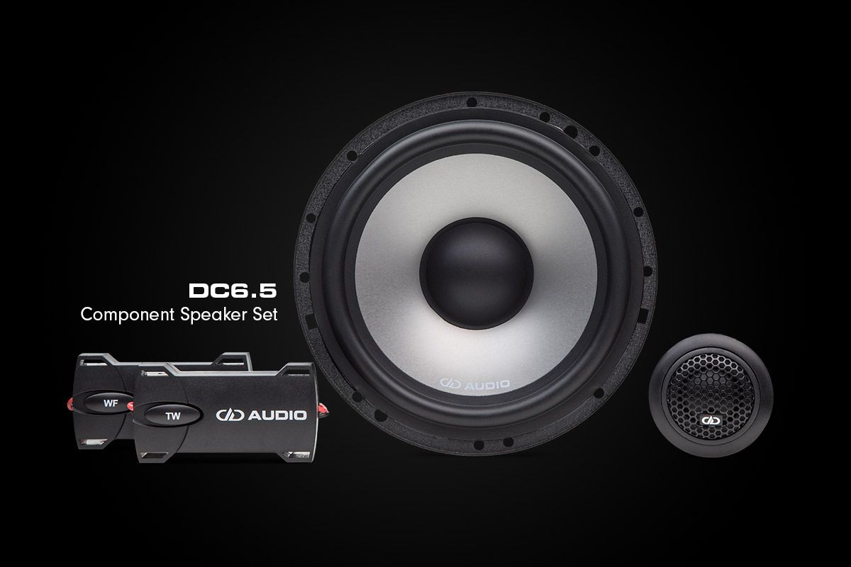 dc6.5 component car speaker