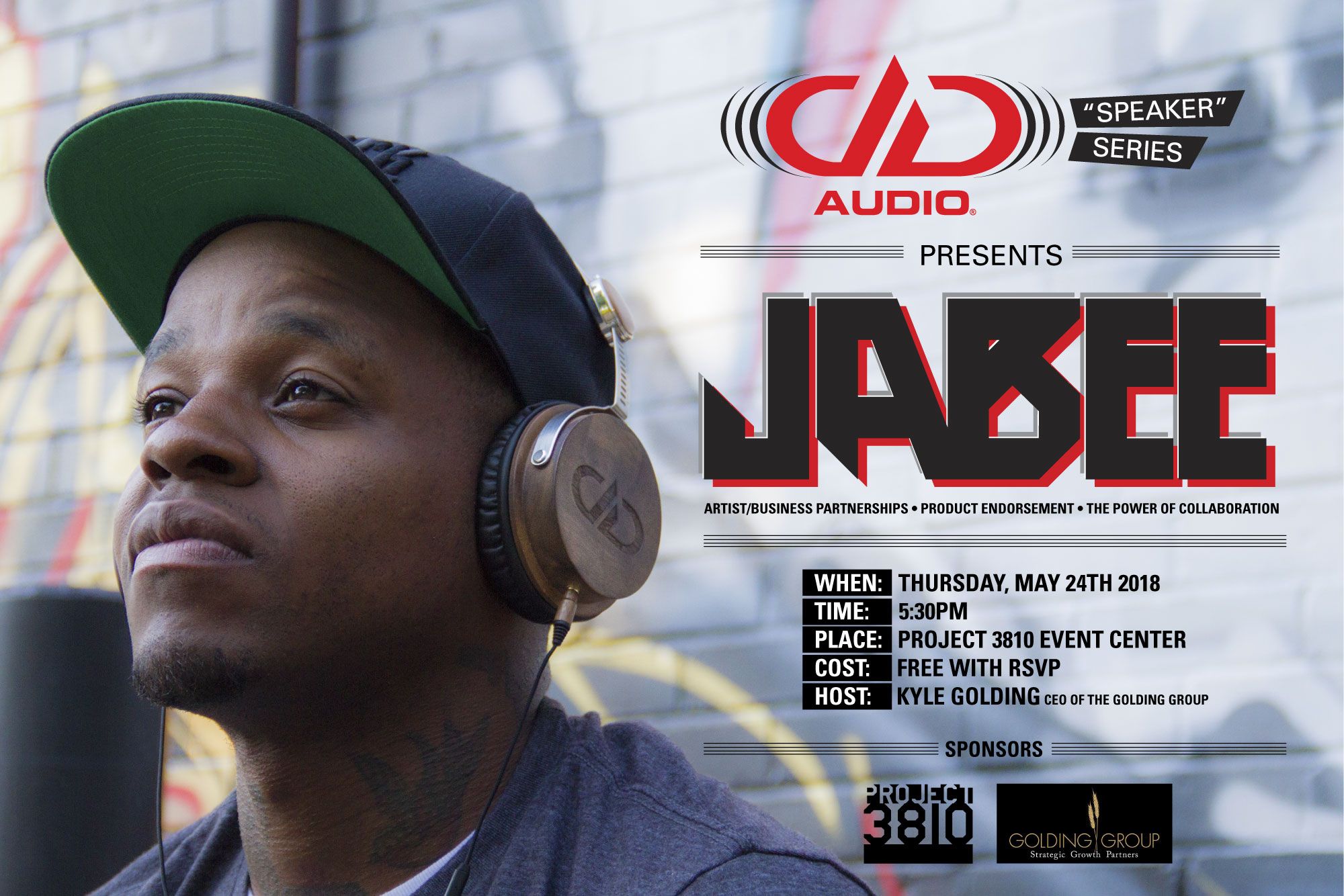 DD Speaker Series - jabee - cover
