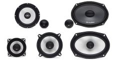 Photo of D Series Speakers all facing front