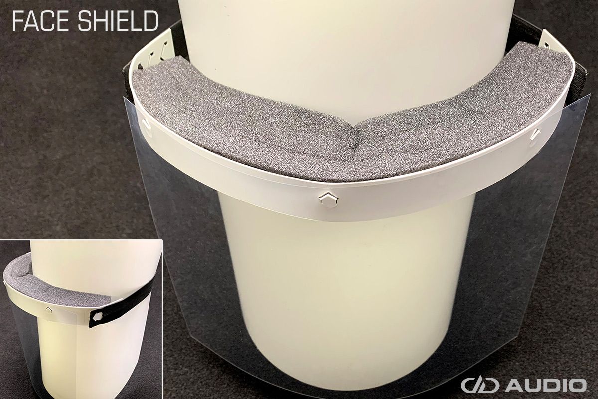 face shield response to COVID-19