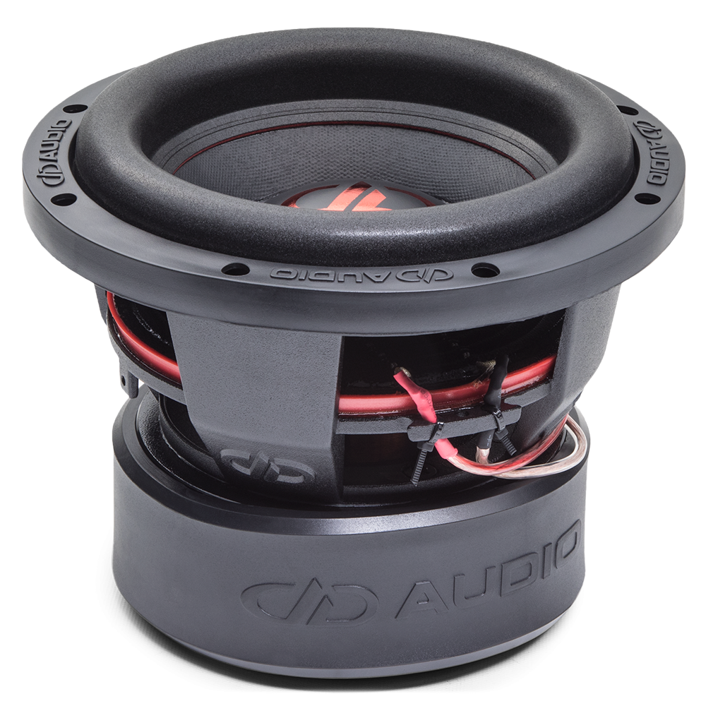 608d: 300w to 600w - 8 Inch Power Tuned Subwoofer - DD Audio