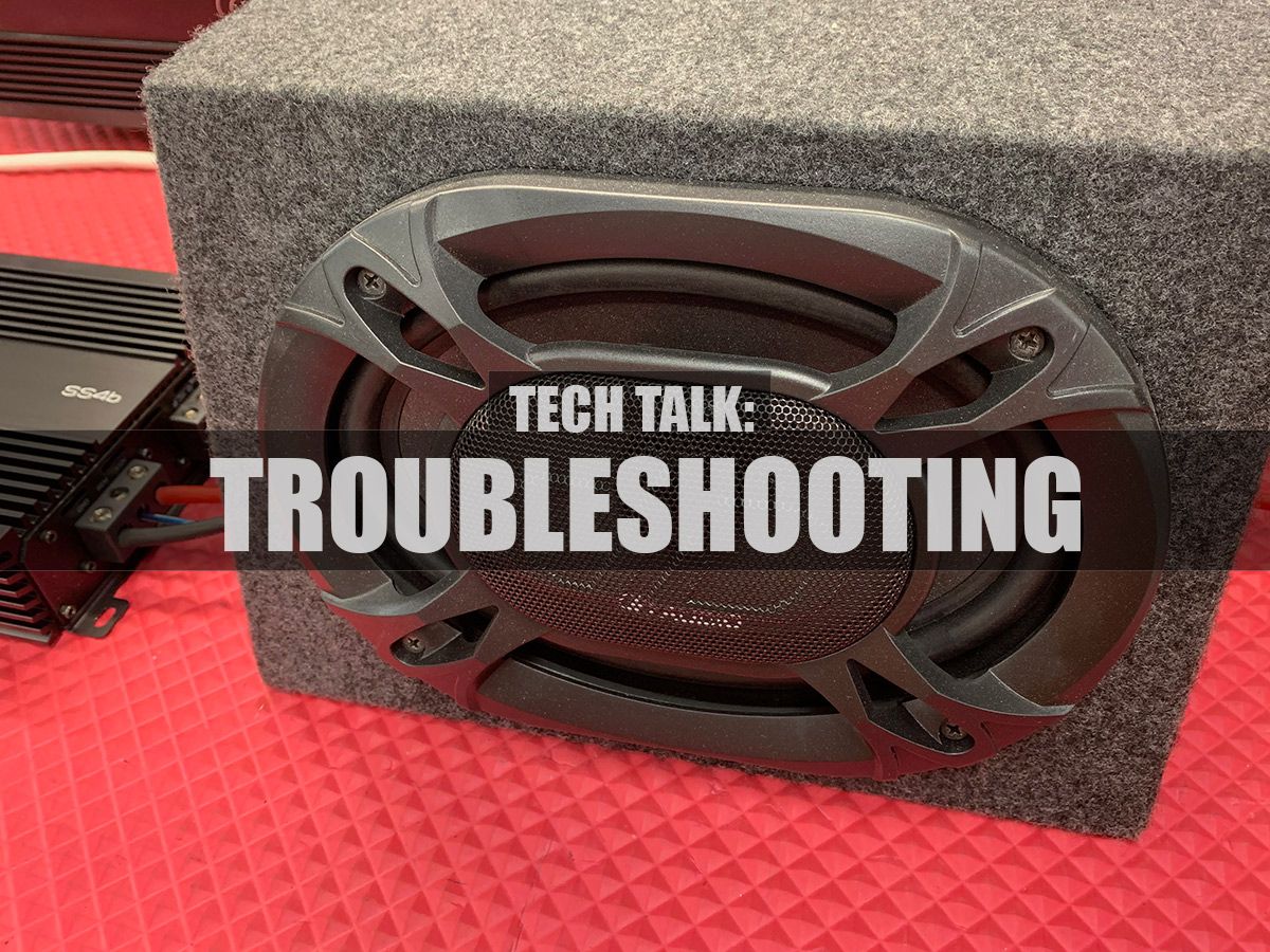 troubleshooting speaker - sample photo