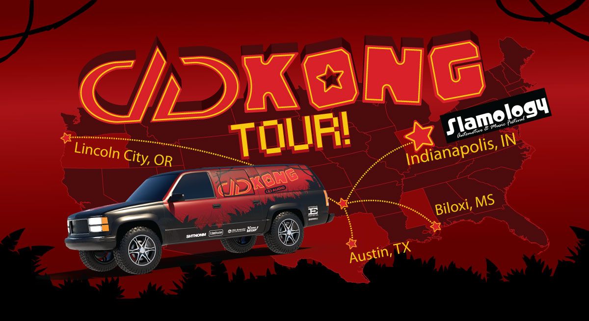 DDKONG tour Slamalogy press release - cover