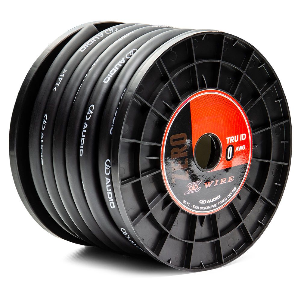 Z-Wire 0 AWG black spool