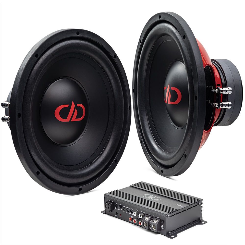 DD Audio gift guide package bundles subwoofers and amp