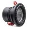 custom built, USA subwoofer, platinum composite dust cap and cone