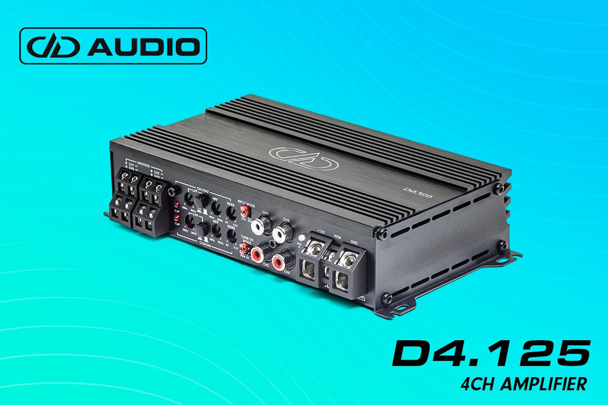 D4.125 4ch amplifier