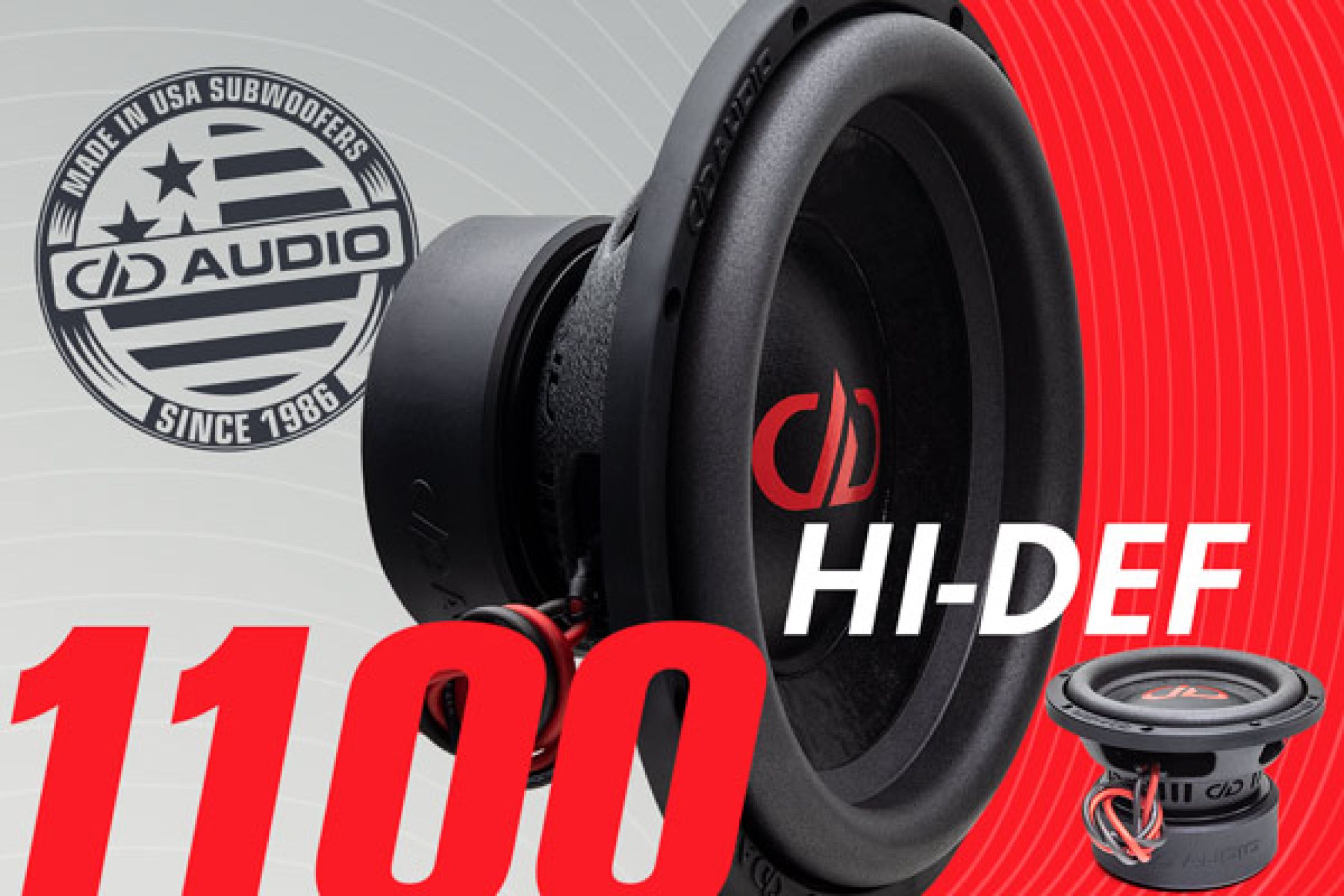 1100 Series Hi-Def Tuned Subwoofers