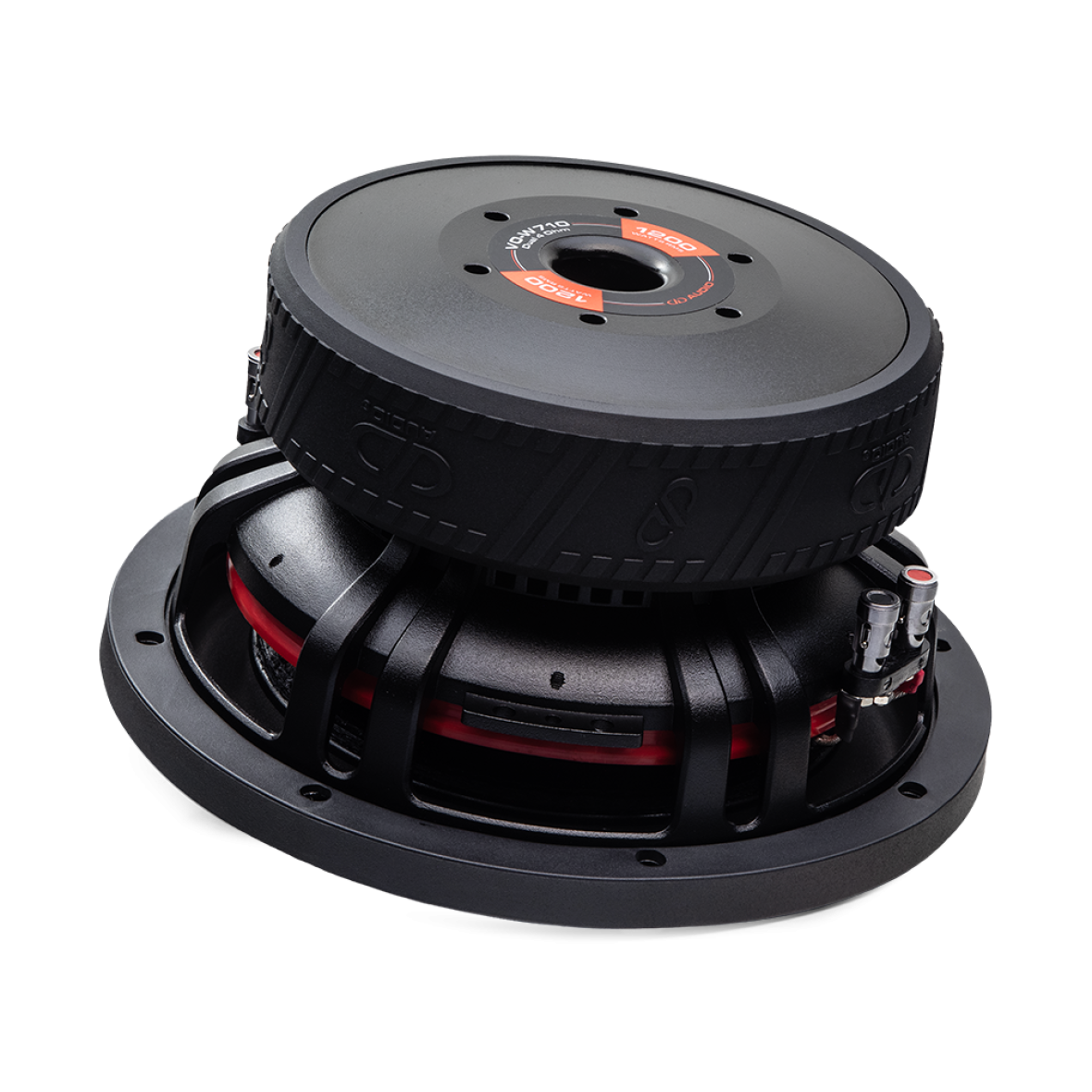 Photo of VO-MN308 angled bottom to top to show neo motor and frame