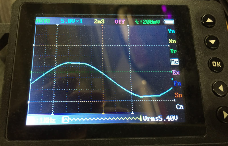 Scope - Volume 50 - Clipped output from USB