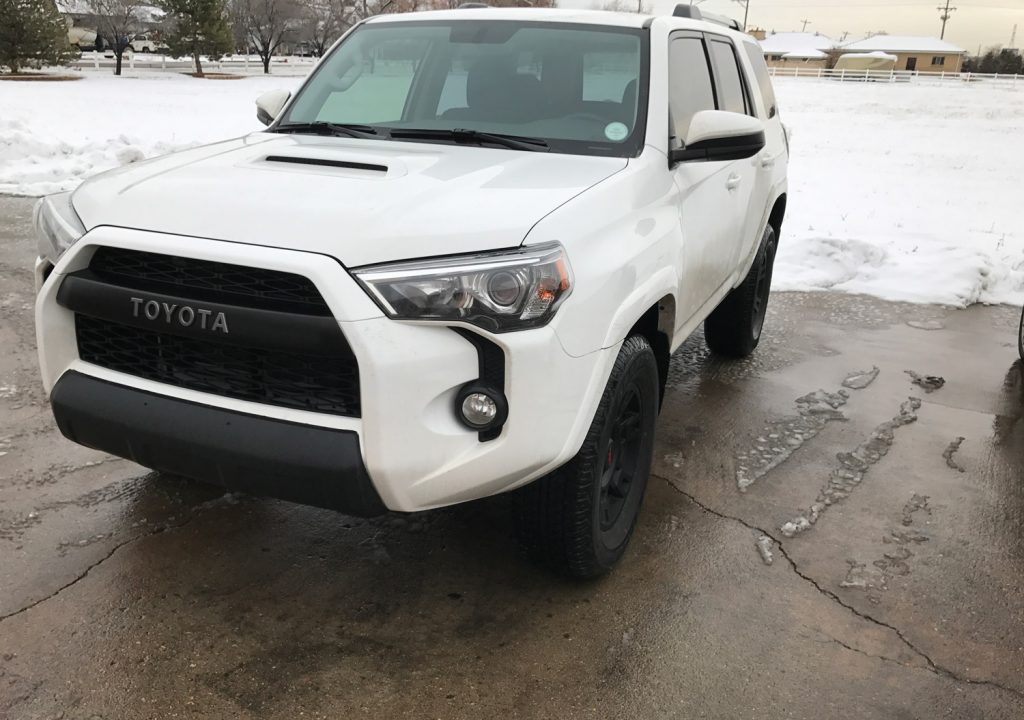 2016 Toyota 4 Runner Front Angled Exterior