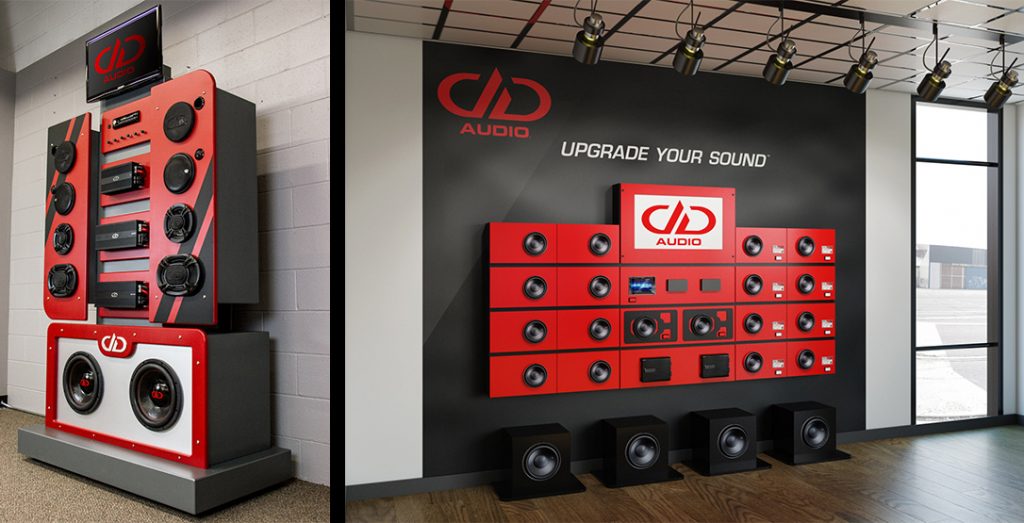 DD Audio Product and Display