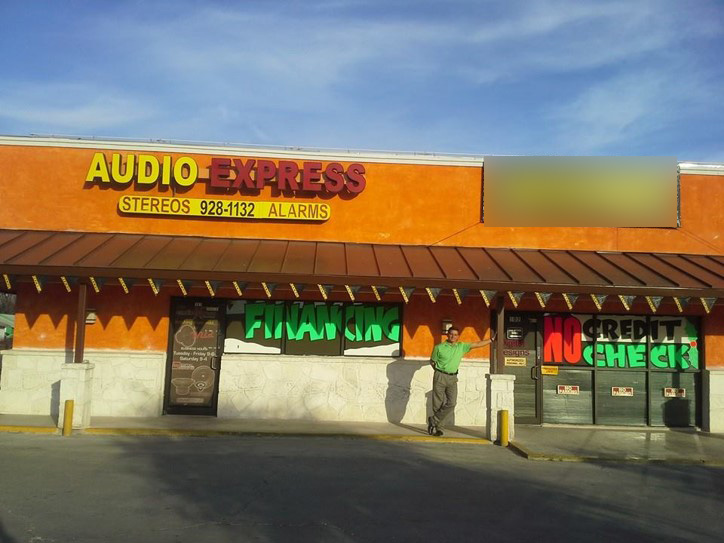 Audio Express Storefront