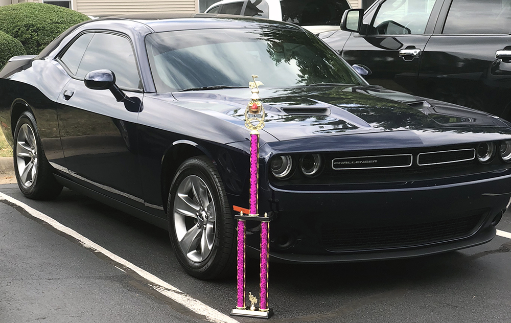Challenger with Trophy