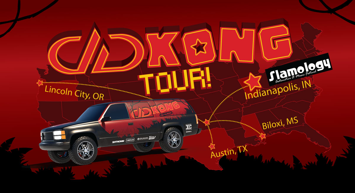 DDKONG tour Slamalogy press release - cover