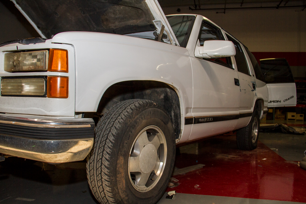 Photo One of Blank Fender and OEM Wheel