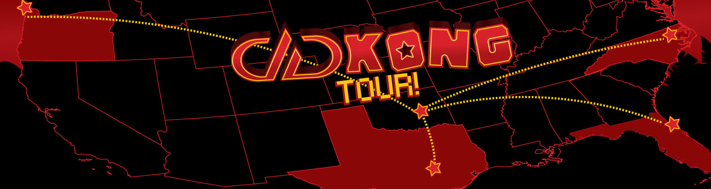 DD Kong Tour Graphic