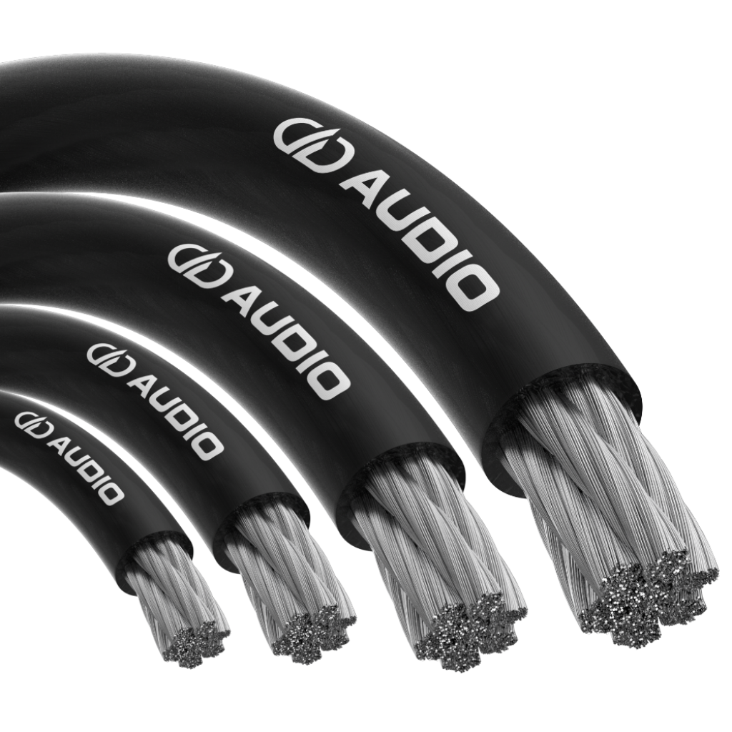 dd z wire power cable sizes