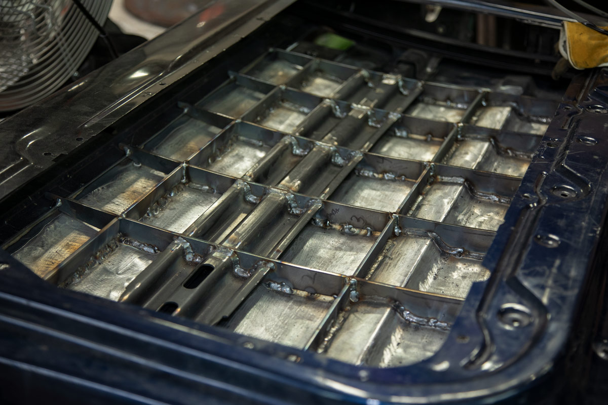 Photo Two of Truck Stripped Door Panel Reinforcing