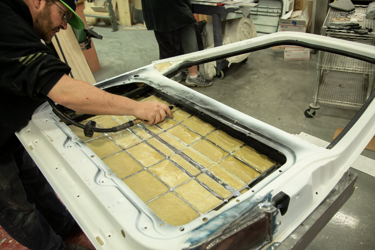 Photo Five of Truck Stripped Door Panel Reinforcing