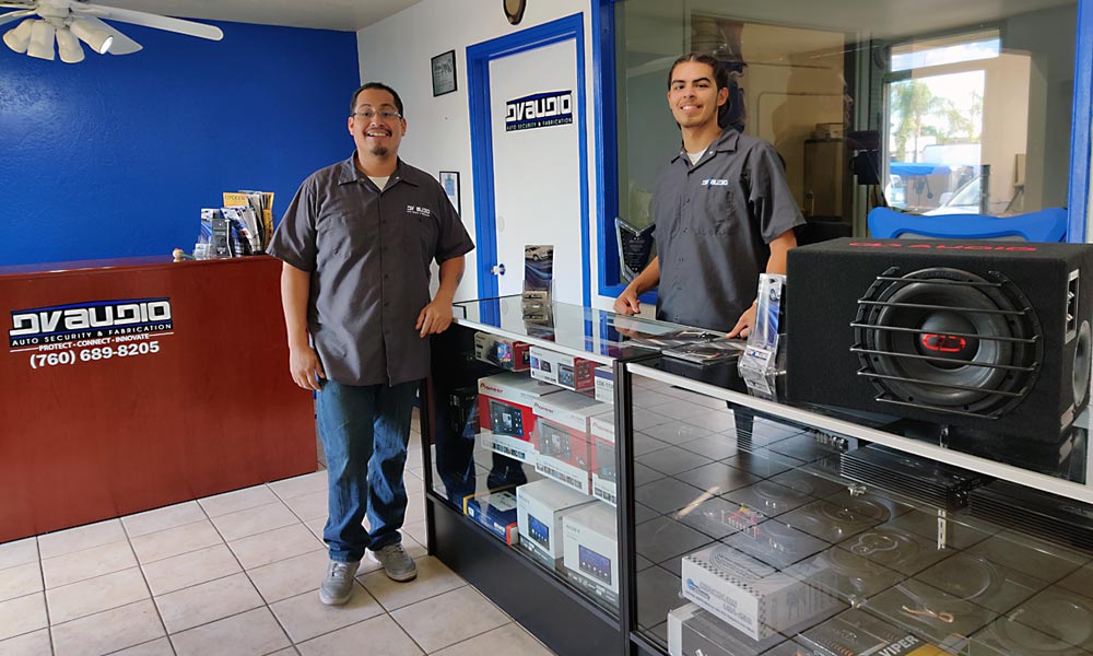 DV Audio's friendly staff ready to offer quality customer service