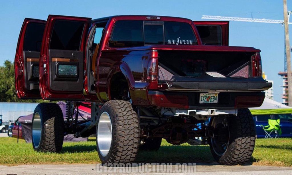 f250 lifted audio install