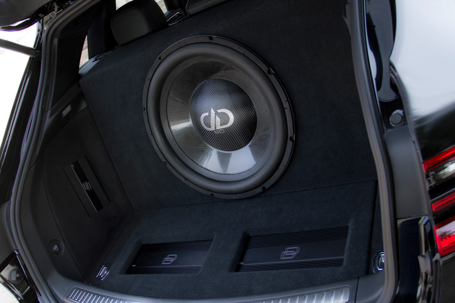 Custom Build - Porsche SUV Rear Cargo with Massive Custom Enclosure