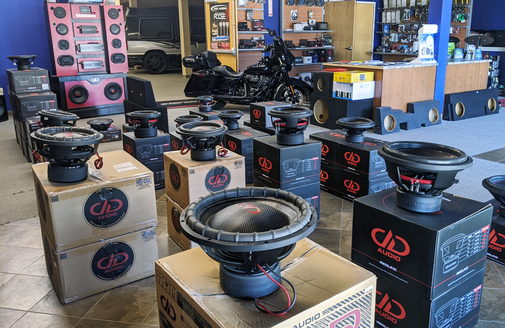 Livewire Customs huge inventory of DD Subwoofers