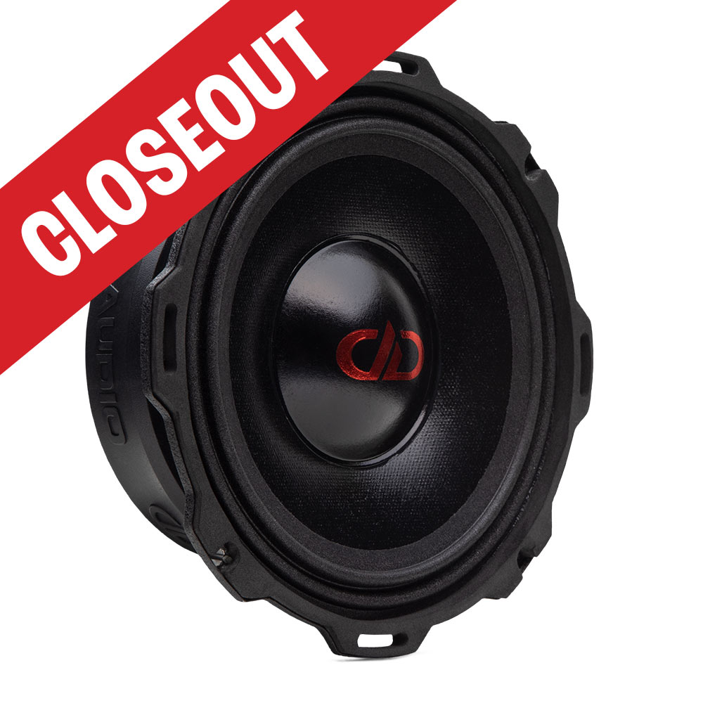 DD Audio VO-M6.5b 6.5" 2-Ohm Midrange Speakers – 300W Peak, Marine/Powersports, 2 Pack?