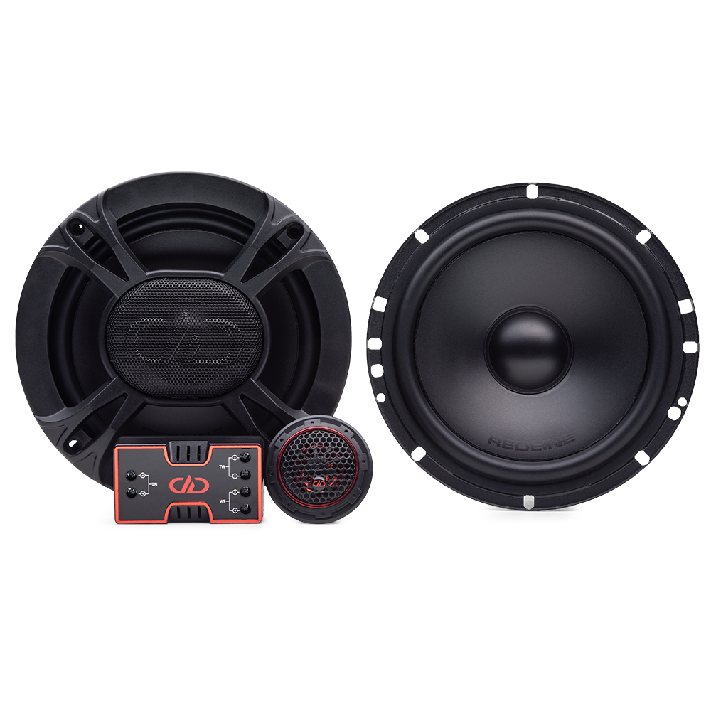 DD REDLINE RL-C 6.5" Component Speaker set with crossover and tweeter