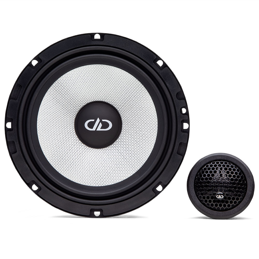 Photo of D Series Component Midrange Speaker and Tweeter - 6.5 Inch and 25mm - Front Facing for both