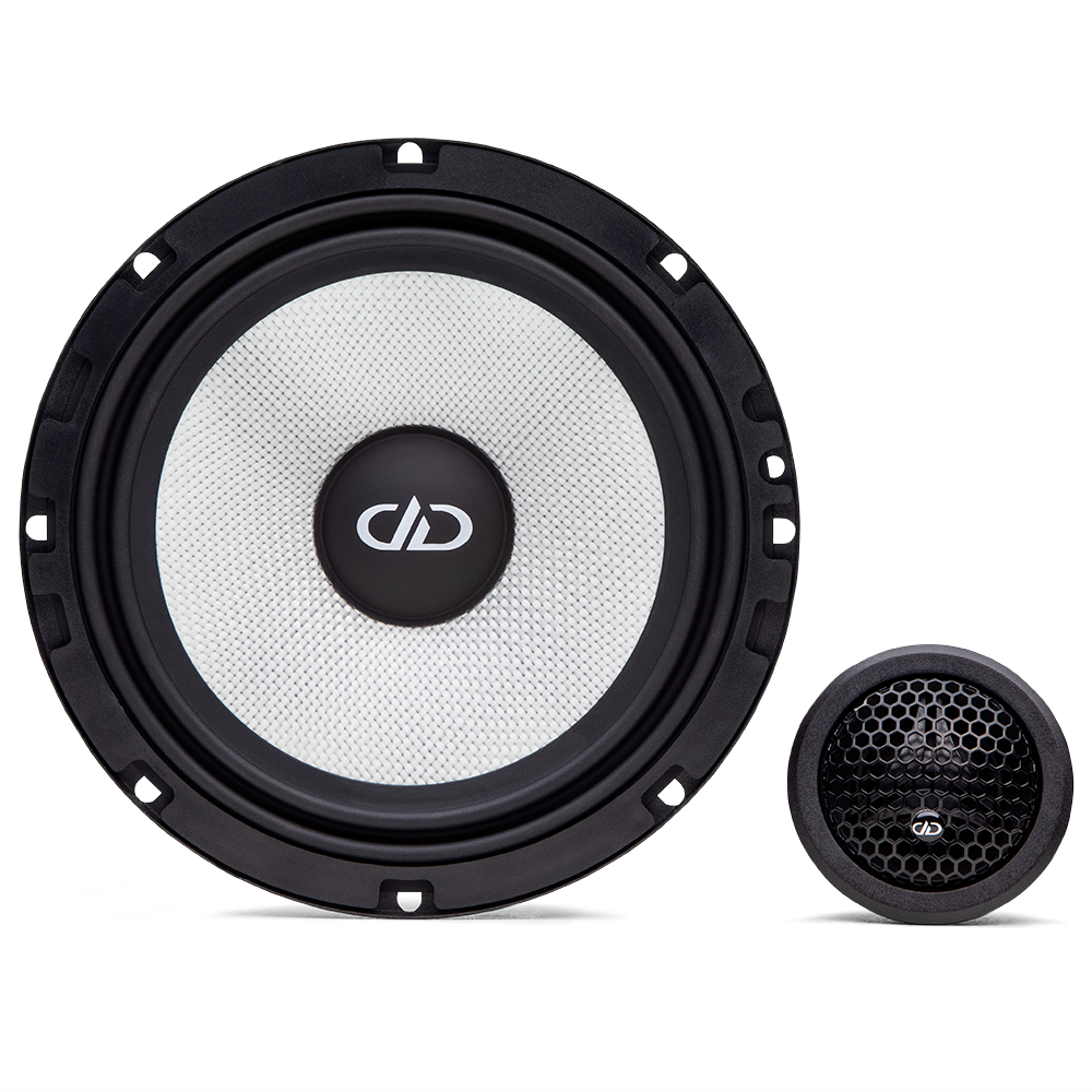 Photo of D Series Component Midrange Speaker and Tweeter - 6.5 Inch and 25mm - Front Facing for both
