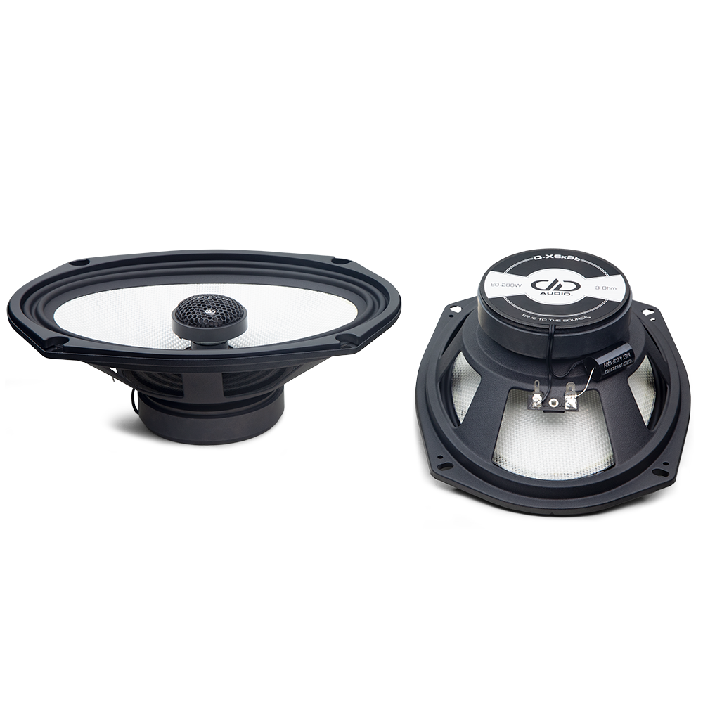 D-X6x9b Photo of the Speakers Top and Bottom