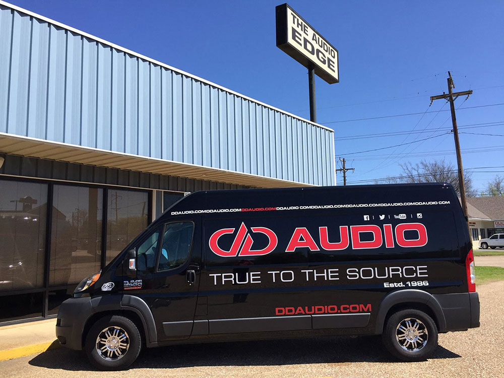 Audio Edge - Photo of DD Van Visiting Shop