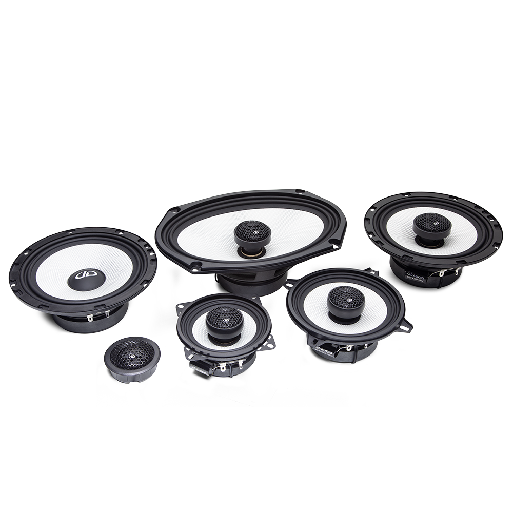 D Series coaxial and component speakers family photo