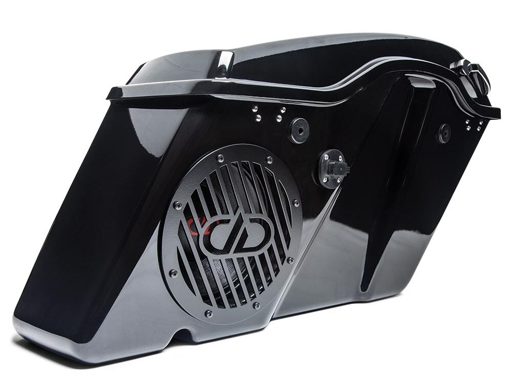 Motorcycle bag sales speakers