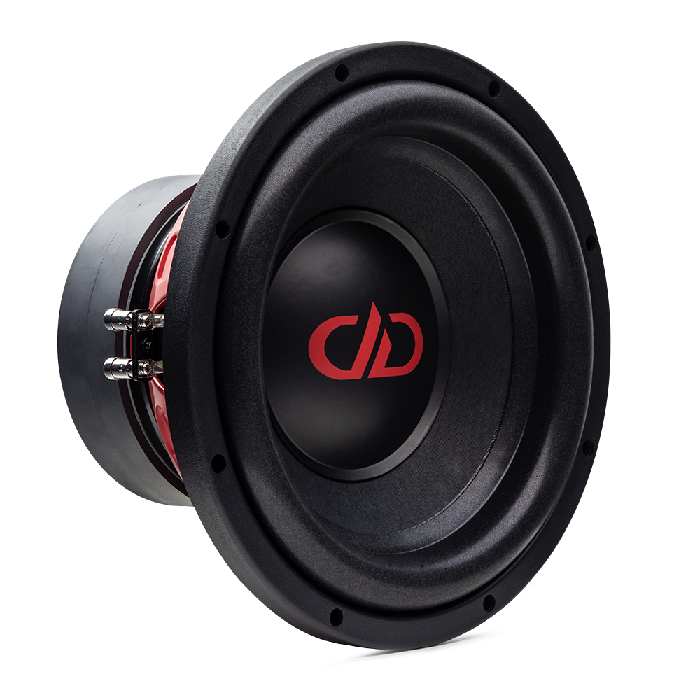 Photo of RL-PSW10 - 10 Inch Power Tuned - REDLINE - Subwoofer - Angled Left