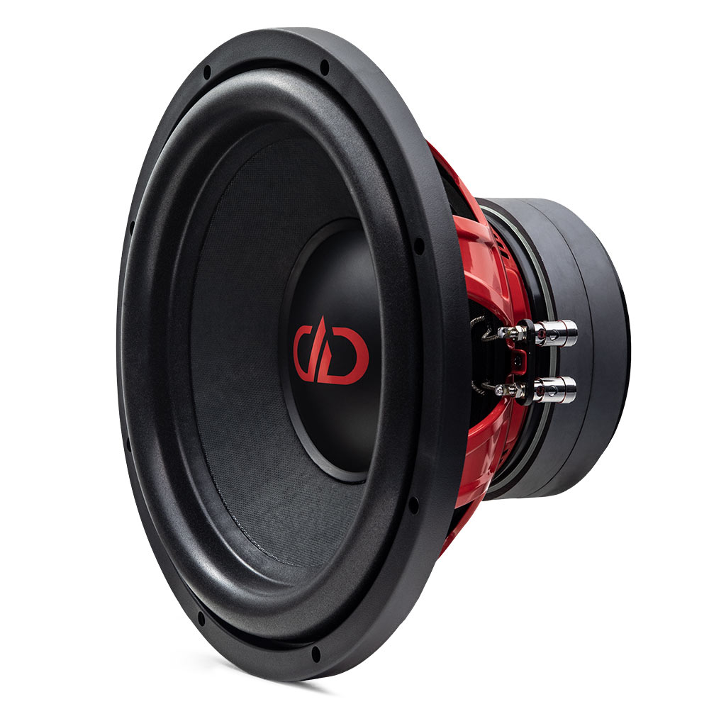 Photo of RL-PSW12 - 12 Inch Power Tuned - REDLINE - Subwoofer - Angled Right