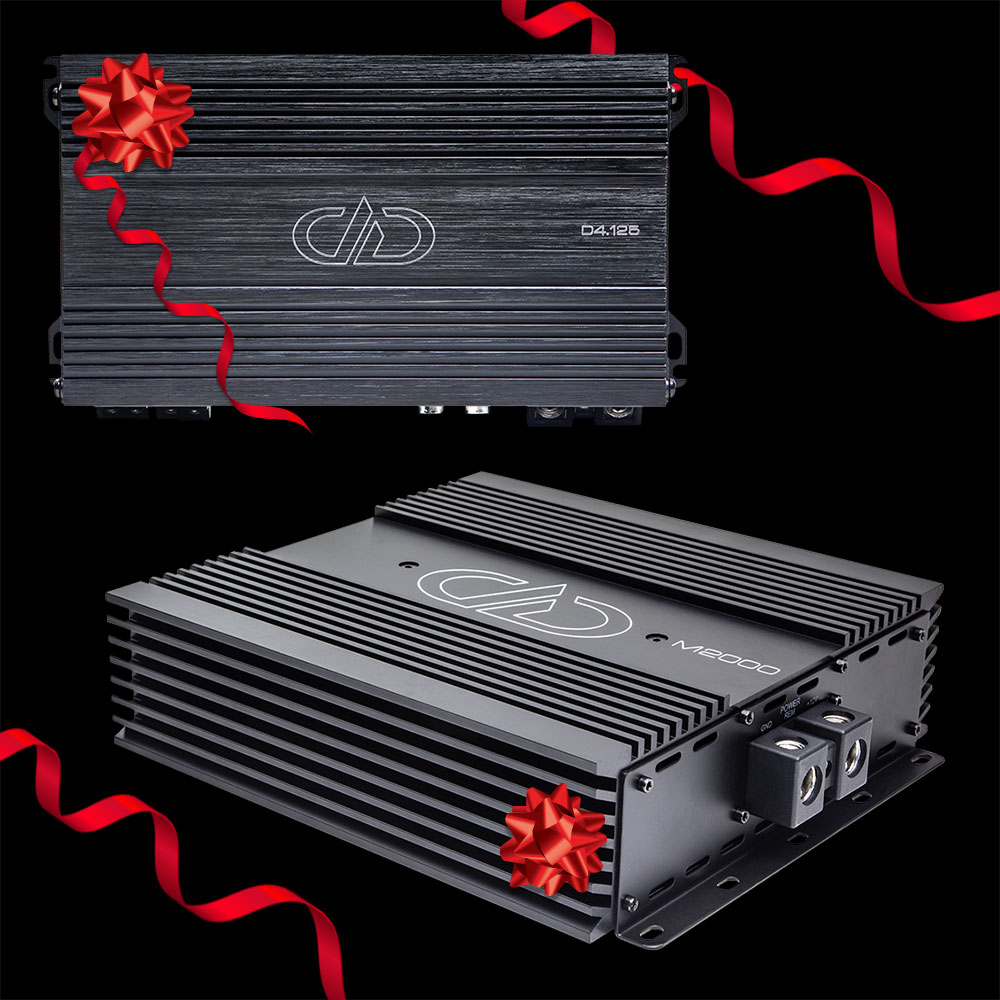 DD Audio gift guide - amplifiers monoblock and multi channel