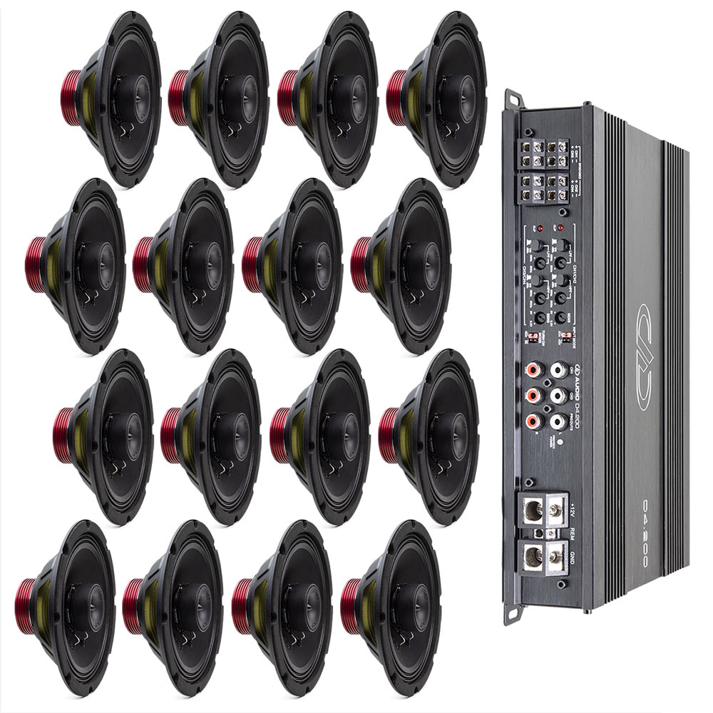 DD Audio gift guide package bundles vo-xn's and d4.200 amp