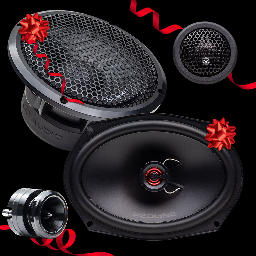 DD Audio gift guide - Speakers coaxials and component sets