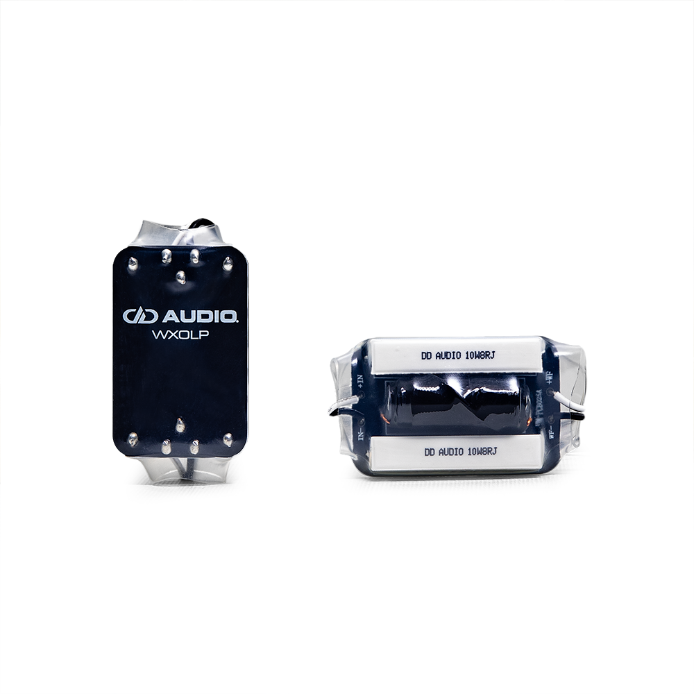 Photo of two WXOLP passive low pass woofer crossovers