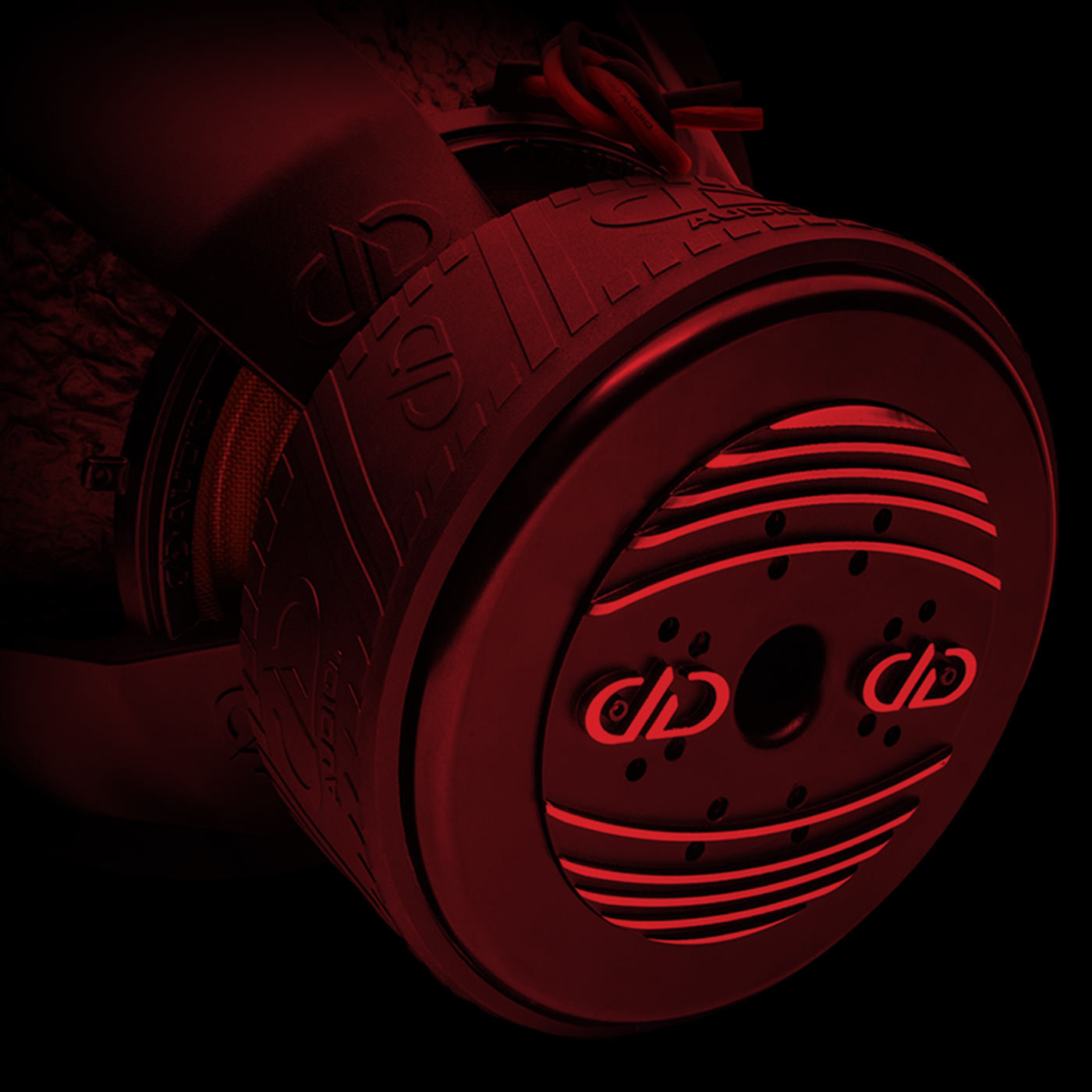9900 revision c showing slanted back view of motor with an overall red tint on photo