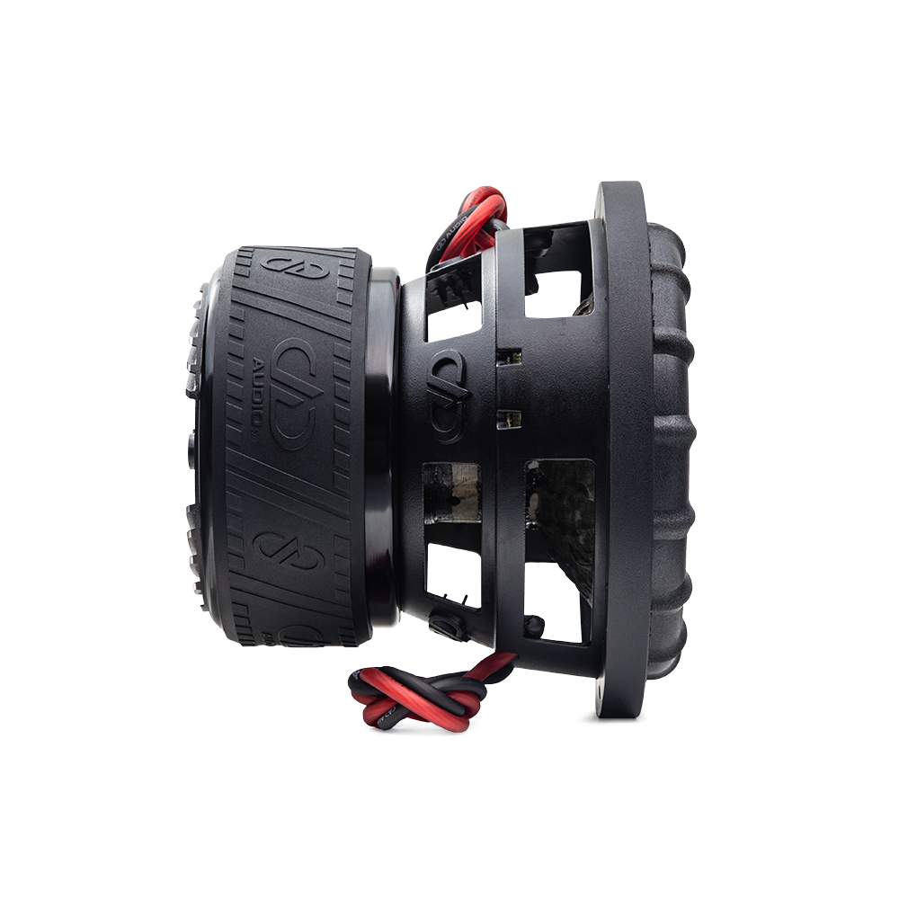 8 inch 2508 subwoofer angled right showing motor coil basket and surround